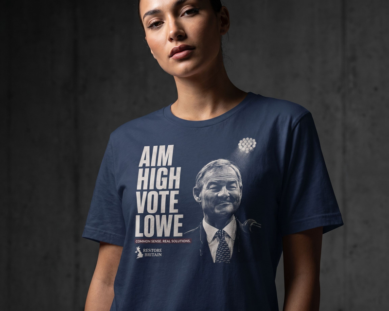 Aim High Vote Lowe Women's Tee